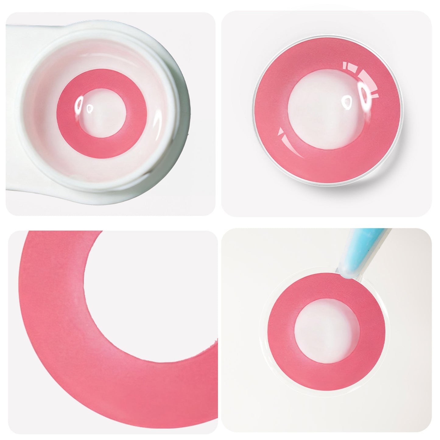 Fantasy Kontaktlinsen – Powdery Violet Block – Jahreslinsen – DIA 14.5 mm | Freshlens