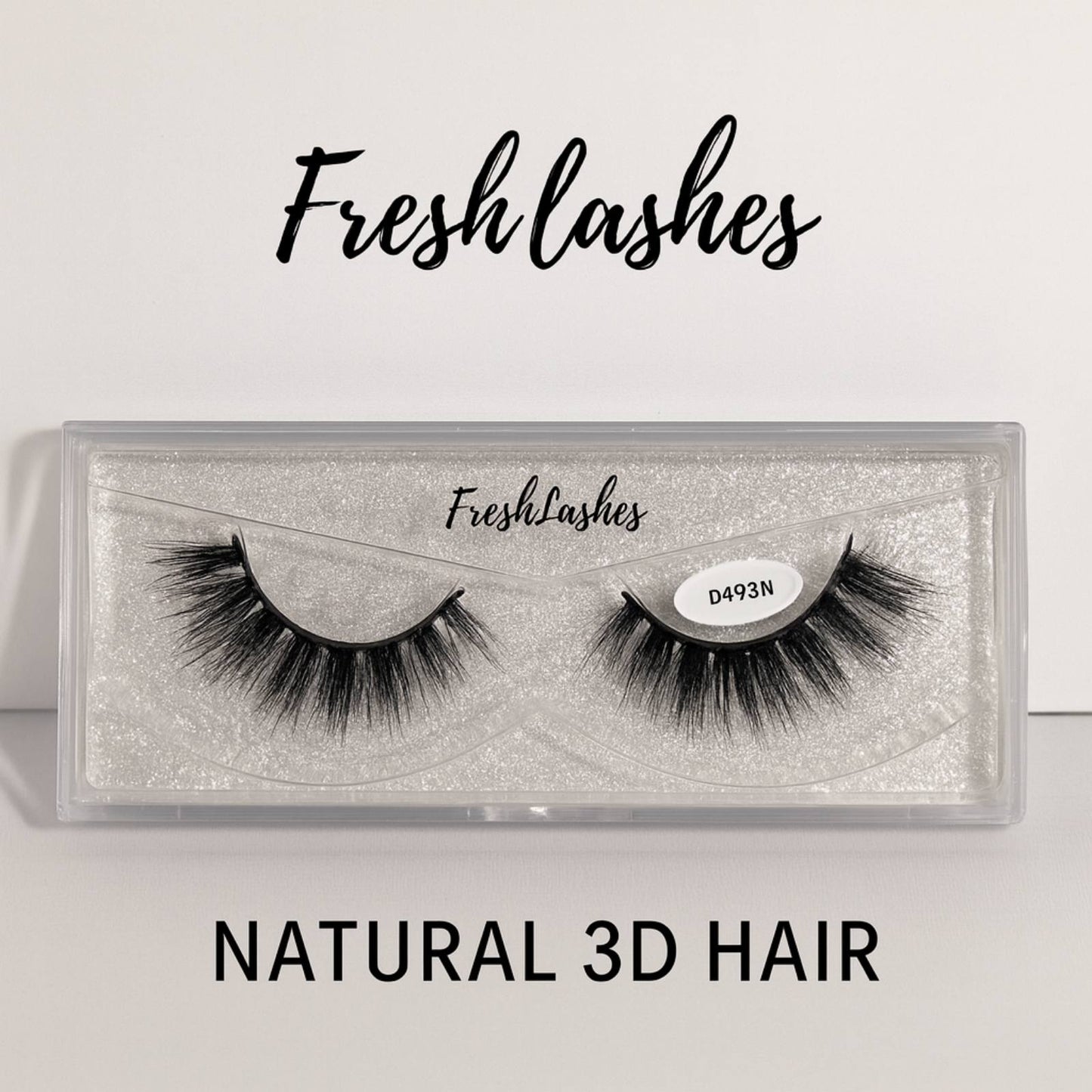 FreshLashes - künstliche 3D Wimpern - Eyelashes - D493N