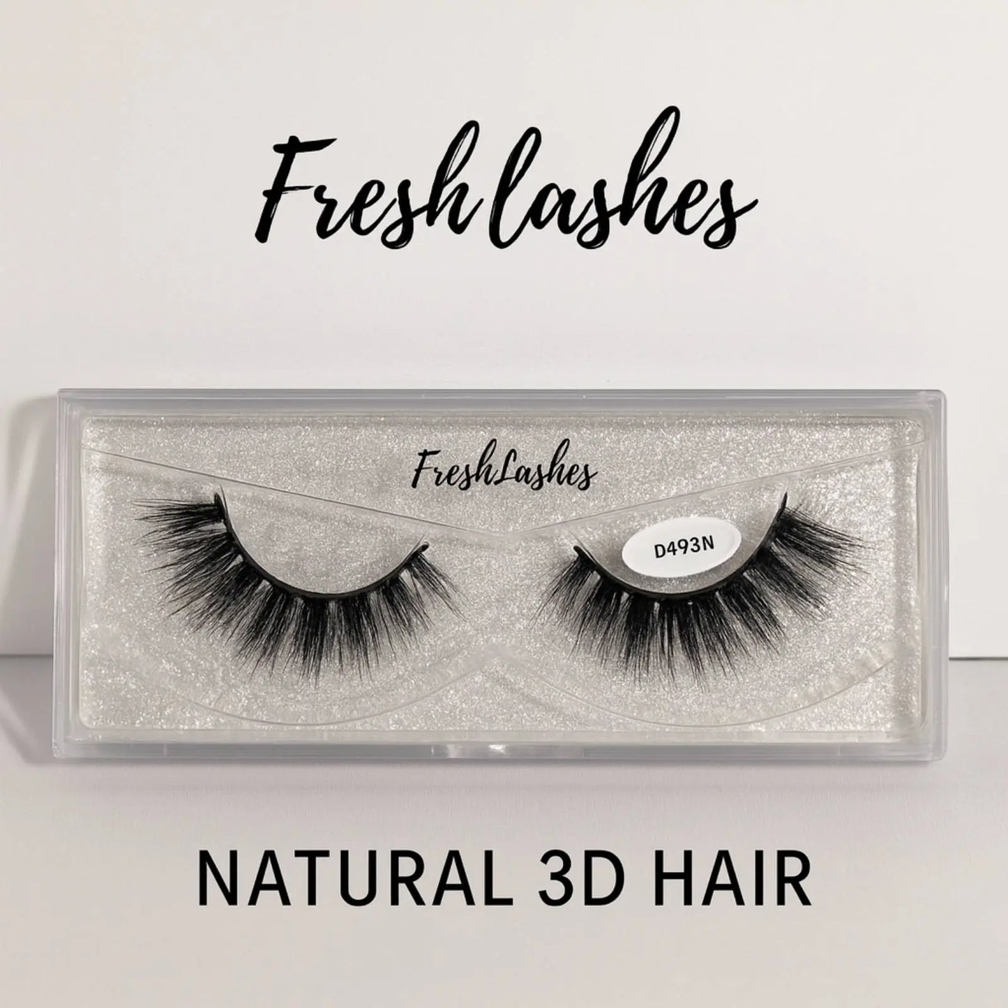 FreshLashes - künstliche 3D Wimpern - Eyelashes - D493N FreshLashes