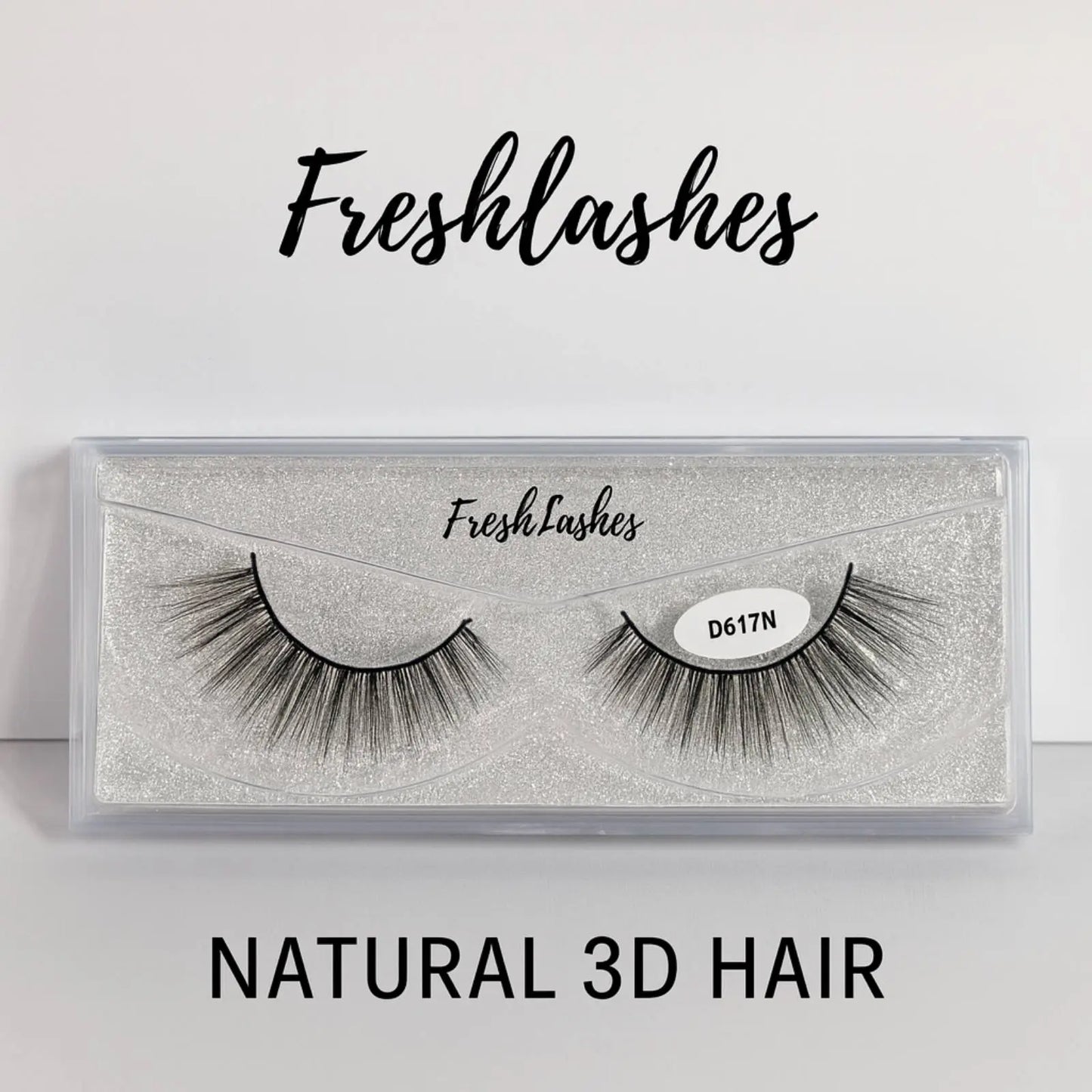 FreshLashes - künstliche 3D Wimpern - Eyelashes - D617N FreshLashes