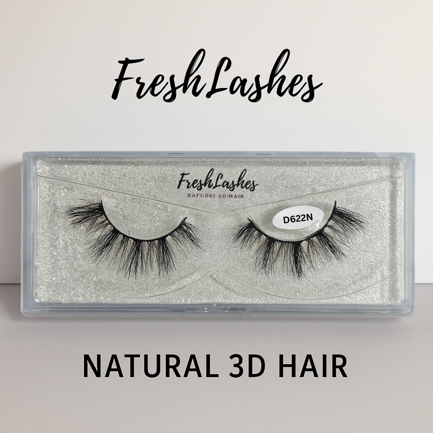 FreshLashes - künstliche 3D Wimpern - Eyelashes - D622N