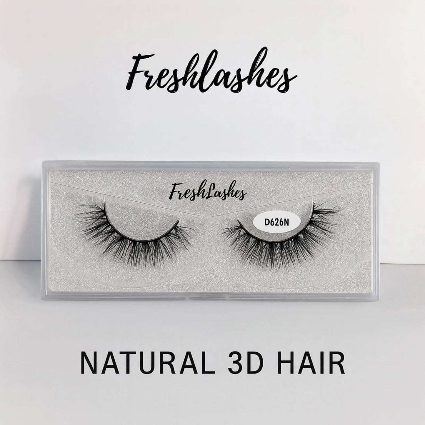 FreshLashes - künstliche 3D Wimpern - Eyelashes - D626N FreshLashes