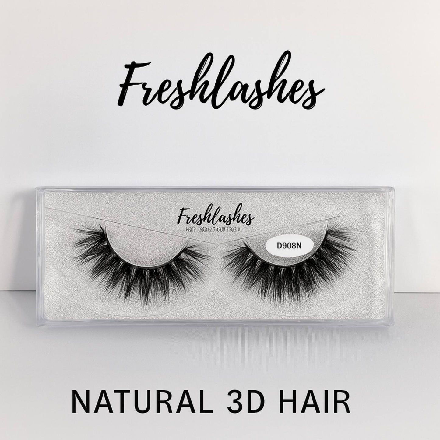 FreshLashes - künstliche 3D Wimpern - Eyelashes - D908N
