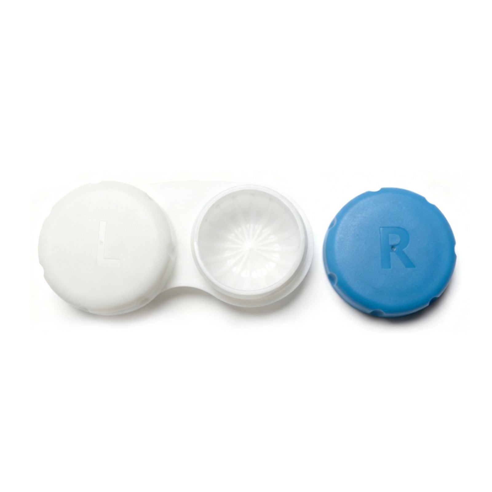 Kontaktlinsenbehälter geöffneter Zustand