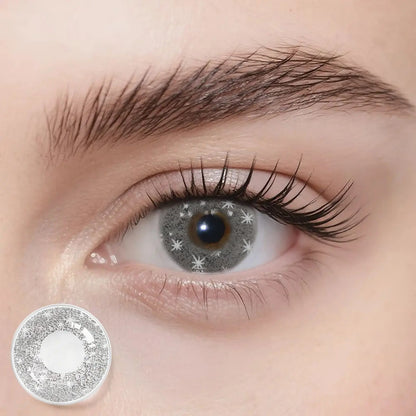 Special Edition – Blink Gray - Glänzend – Jahreslinsen – DIA 14.5 mm | Freshlens Freshlens