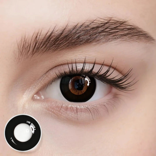 Fantasy Kontaktlinsen – Black Block – Jahreslinsen – DIA 14.5 mm | Freshlens Freshlens