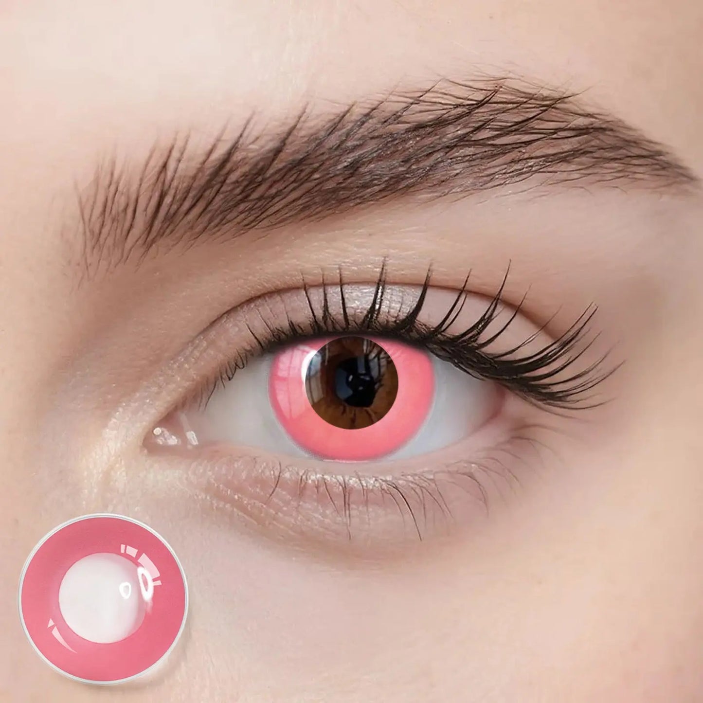 Fantasy Kontaktlinsen – Powdery Violet Block – Jahreslinsen – DIA 14.5 mm | Freshlens Freshlens