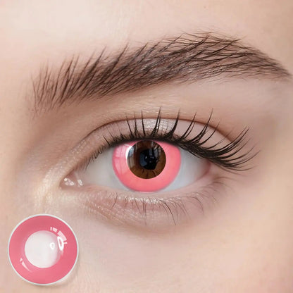 Fantasy Kontaktlinsen – Powdery Violet Block – Jahreslinsen – DIA 14.5 mm | Freshlens Freshlens