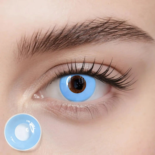 Fantasy Kontaktlinsen – Cambridge Blue Block – Jahreslinsen – DIA 14.5 mm | Freshlens Freshlens