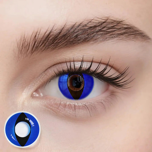Fantasy Kontaktlinsen – Blue Cat Eye – Jahreslinsen – DIA 14.5 mm | Freshlens Freshlens