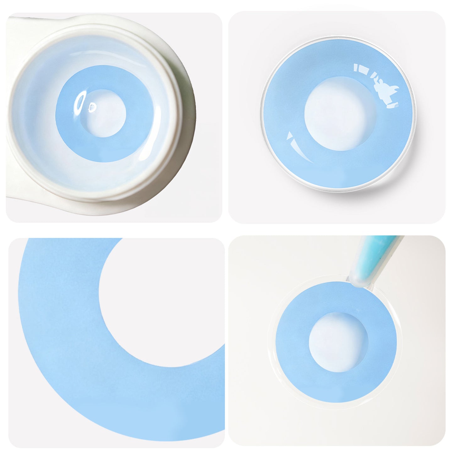 Fantasy Kontaktlinsen – Cambridge Blue Block – Jahreslinsen – DIA 14.5 mm | Freshlens