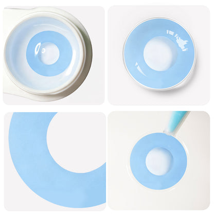 Fantasy Kontaktlinsen – Cambridge Blue Block – Jahreslinsen – DIA 14.5 mm | Freshlens