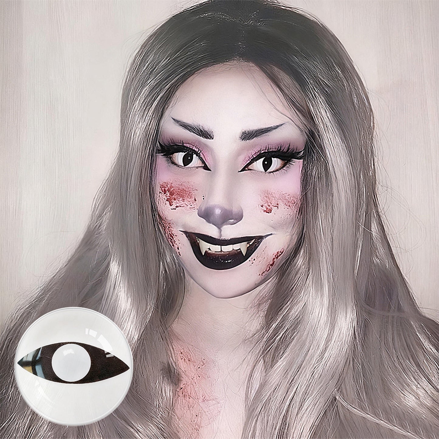 Fantasy Kontaktlinsen – White Cat Eye – Jahreslinsen – DIA 14.5 mm | Freshlens