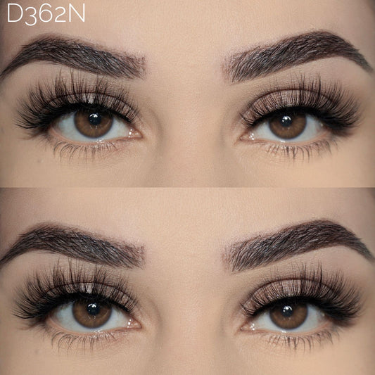 FreshLashes - künstliche 3D Wimpern - Eyelashes - D362N