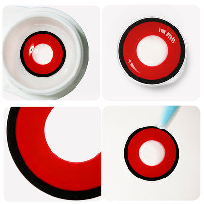 Fantasy Kontaktlinsen – Red Vampire – Jahreslinsen – DIA 14.5 mm | Freshlens