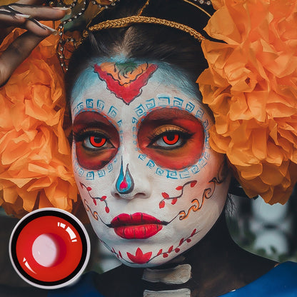 Fantasy Kontaktlinsen – Red Vampire – Jahreslinsen – DIA 14.5 mm | Freshlens