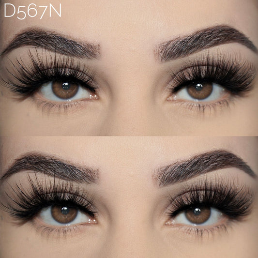 FreshLashes - künstliche 3D Wimpern - Eyelashes -  D567N