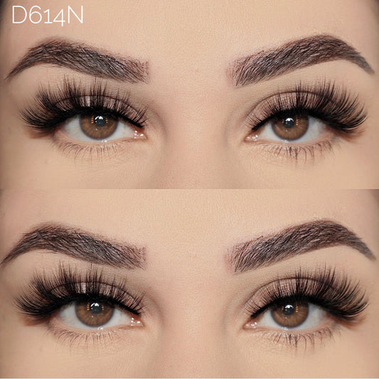 FreshLashes - künstliche 3D Wimpern - Eyelashes - D614N