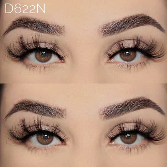 FreshLashes - künstliche 3D Wimpern - Eyelashes - D622N