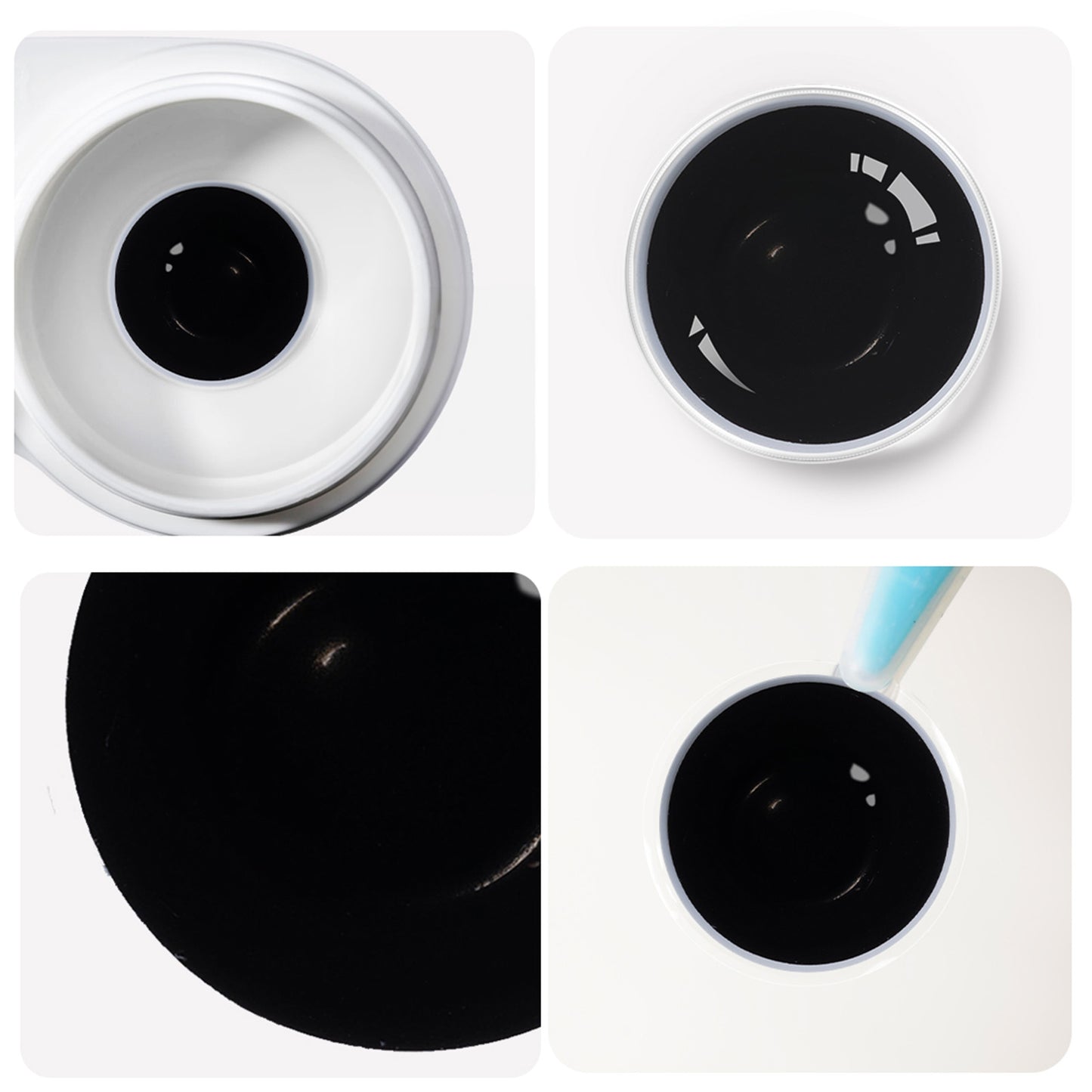 Fantasy Kontaktlinsen – Black Out – Jahreslinsen – DIA 14.5 mm | Freshlens