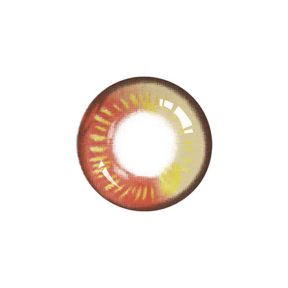 Fantasy Kontaktlinsen – Anime Red Brown – Jahreslinsen – DIA 14.5 mm | Freshlens