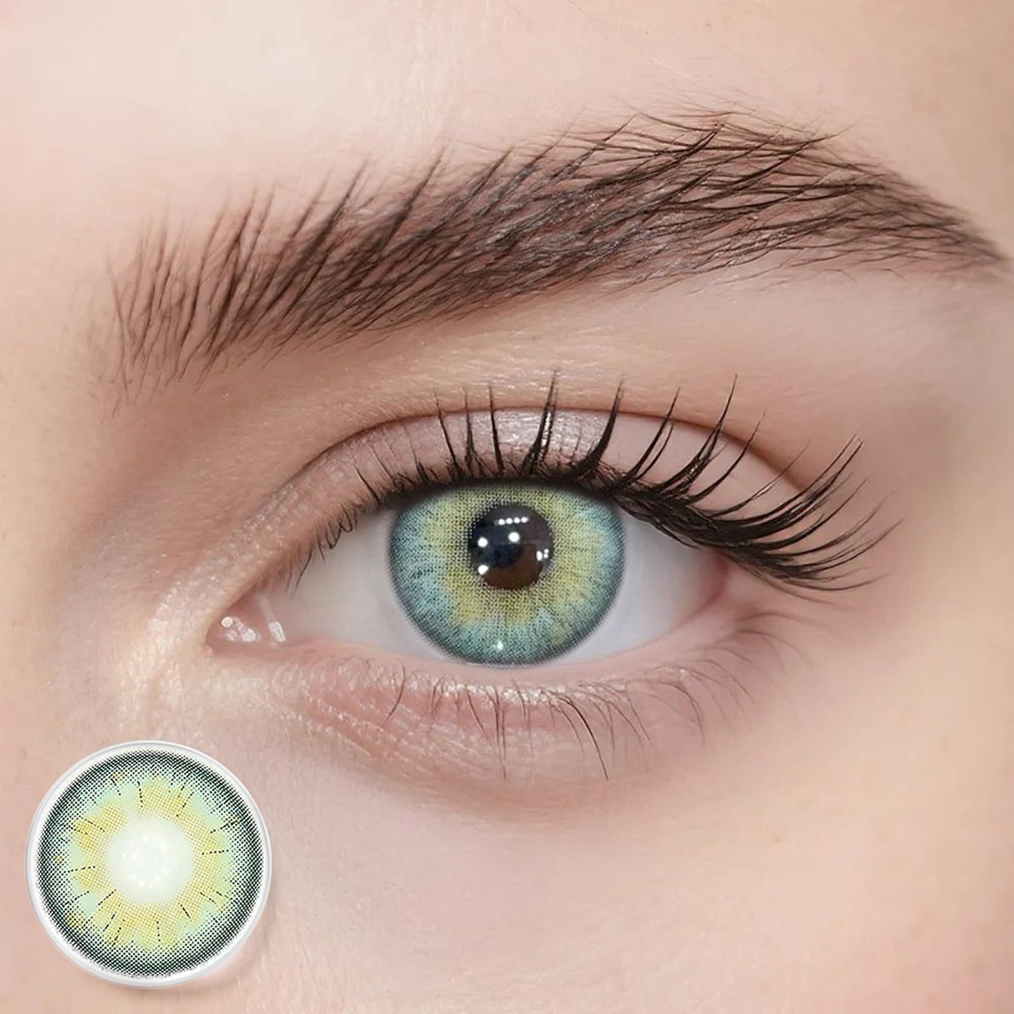 Farbige Kontaktlinsen – Oasis Jade Grün – Jahreslinsen – DIA 14,5 mm | Freshlens