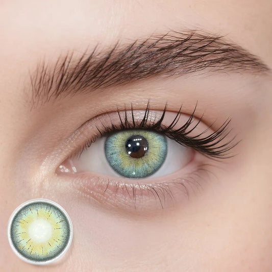 Farbige Kontaktlinsen – Oasis Jade Grün – Jahreslinsen – DIA 14,5 mm | Freshlens