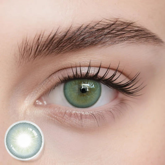 Farbige Kontaktlinsen – Twilight Green – Jahreslinsen – DIA 14,5 mm | Freshlens