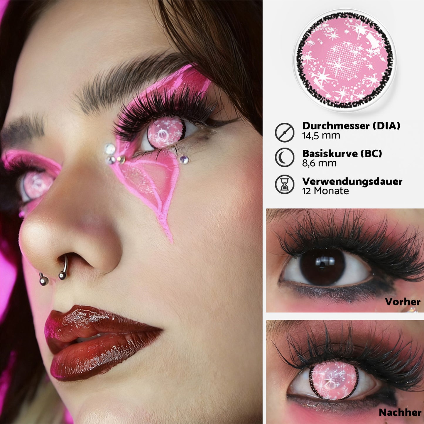 Fantasy Kontaktlinsen – Coral – Jahreslinsen – DIA 14.5 mm | Freshlens