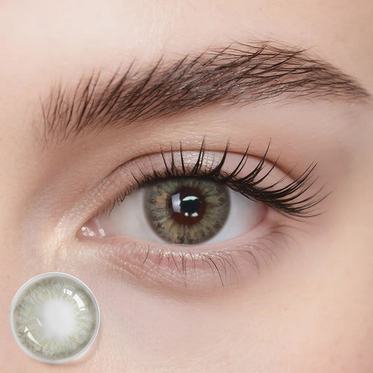 Farbige Kontaktlinsen – Taylor Green-Gray – Jahreslinsen – DIA 14 mm | Freshlens