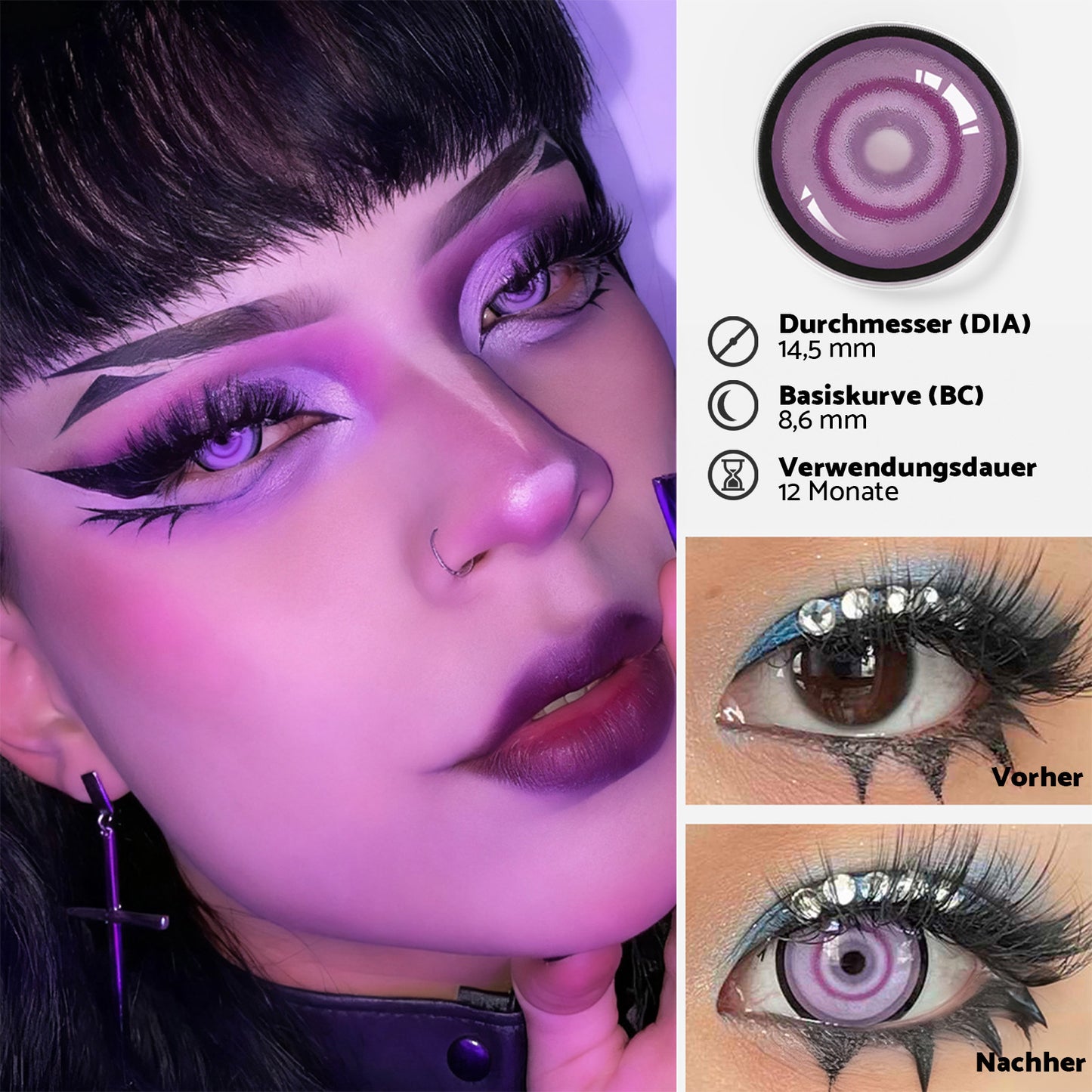 Fantasy Kontaktlinsen – Sakuya – Jahreslinsen – DIA 14.5 mm | Freshlens