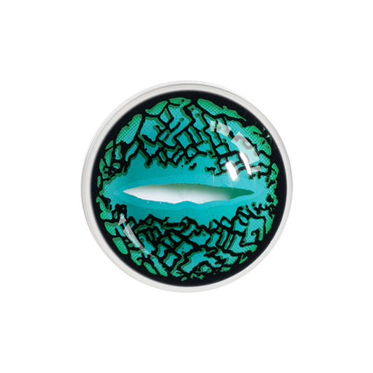 Fantasy Kontaktlinsen – Lizard Eye Green – Jahreslinsen – DIA 14.5 mm | Freshlens