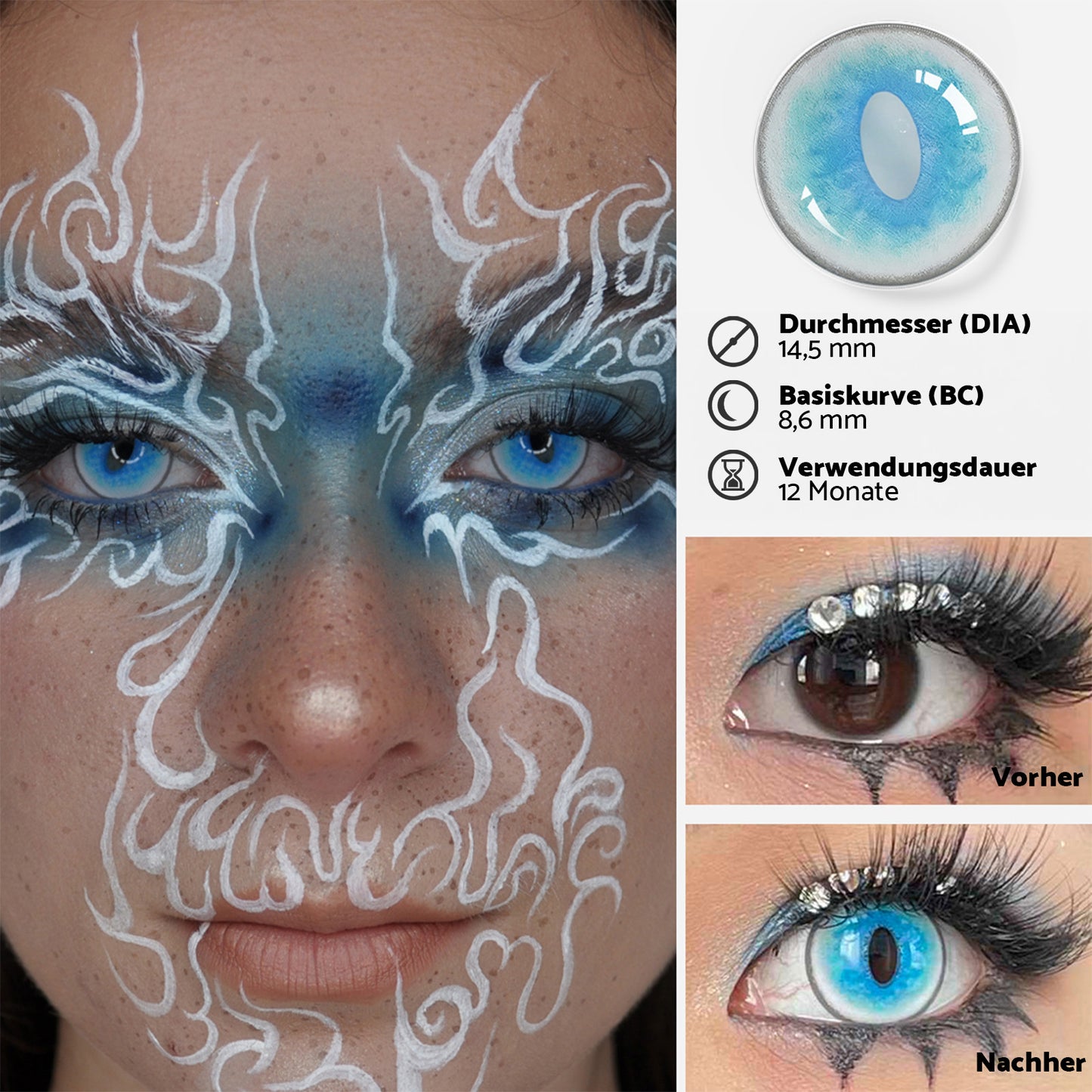 Fantasy Kontaktlinsen – Rogdoll – Jahreslinsen – DIA 14.5 mm | Freshlens