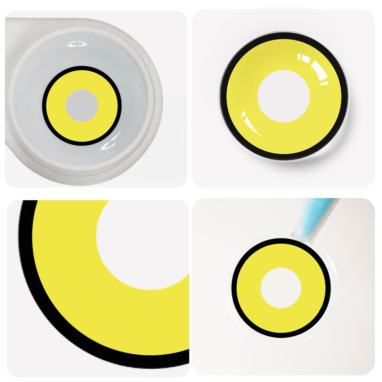 Fantasy Kontaktlinsen – Yellow Manson – Jahreslinsen – DIA 14.5 mm | Freshlens