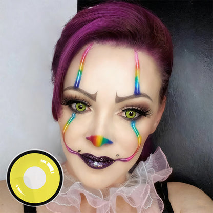 Fantasy Kontaktlinsen – Yellow Manson – Jahreslinsen – DIA 14.5 mm | Freshlens