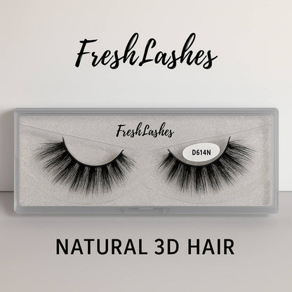 FreshLashes - künstliche 3D Wimpern - Eyelashes - D614N