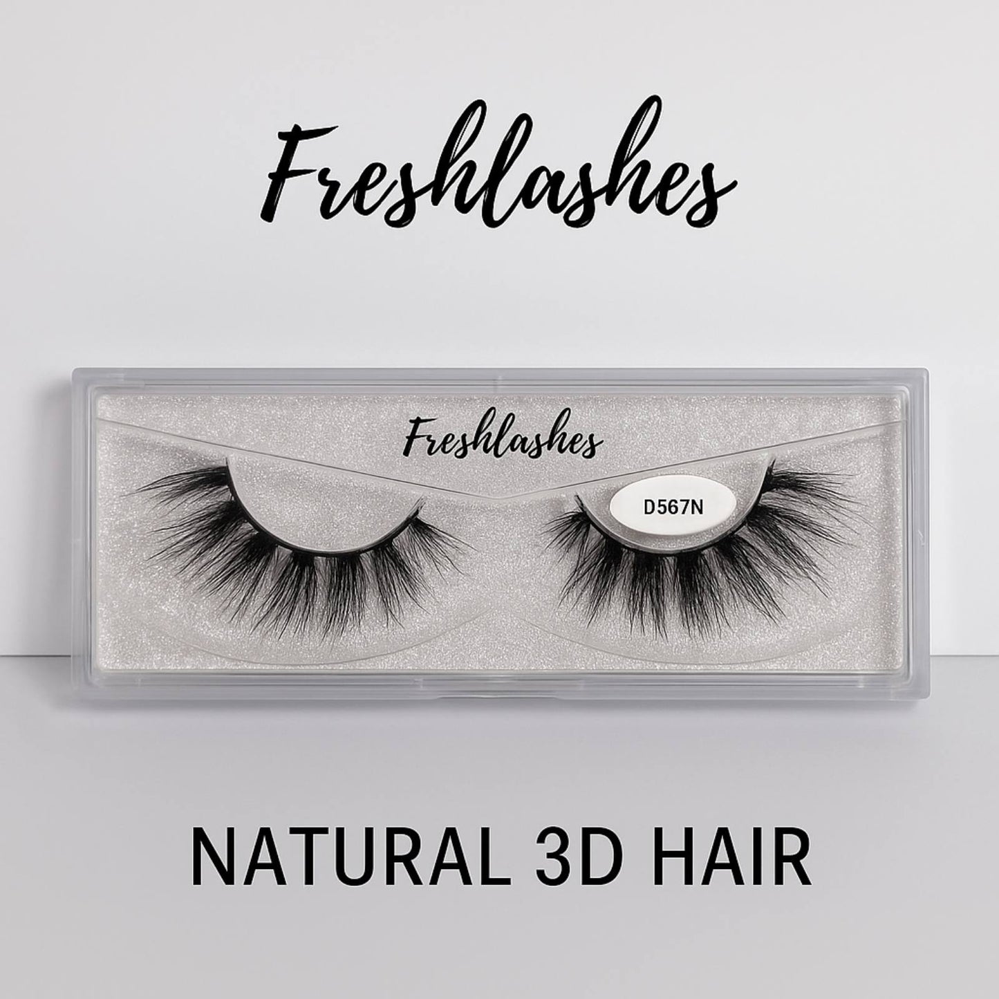 FreshLashes - künstliche 3D Wimpern - Eyelashes -  D567N