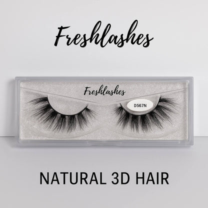 FreshLashes - künstliche 3D Wimpern - Eyelashes -  D567N