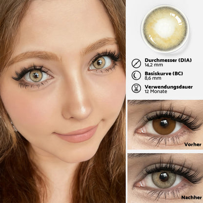 Cyprus Ela Jahreslinsen vorher/nachher effekt