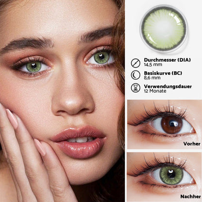 Jahreslinsen dawn green vorher/nachher Effekt