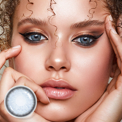 Jahreslinsen flirting blau tragebild model