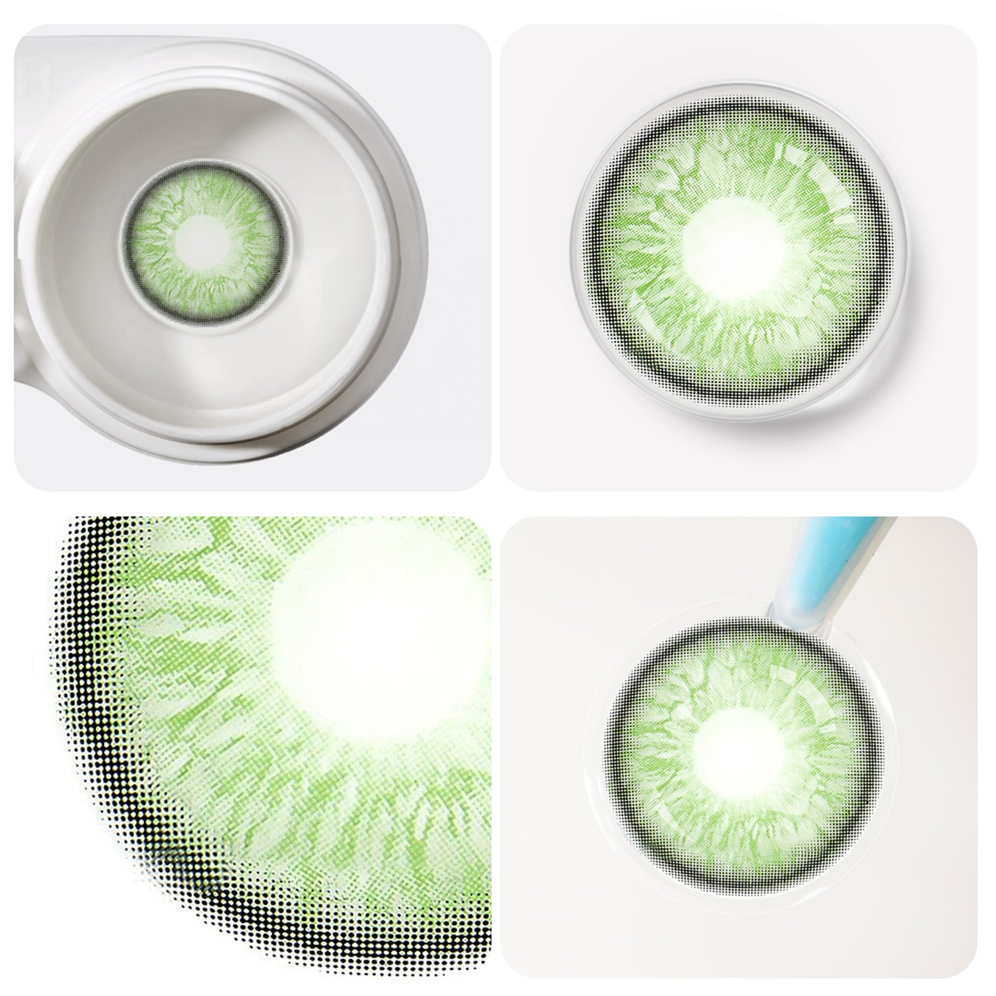 Kontaktlinsen flirting green detailansicht