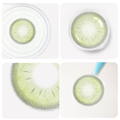 Jahreslin forest green detailansicht