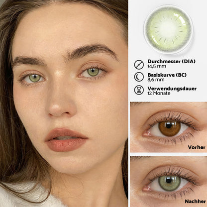 Jahreslinsen forest green vorher/nachher effekt