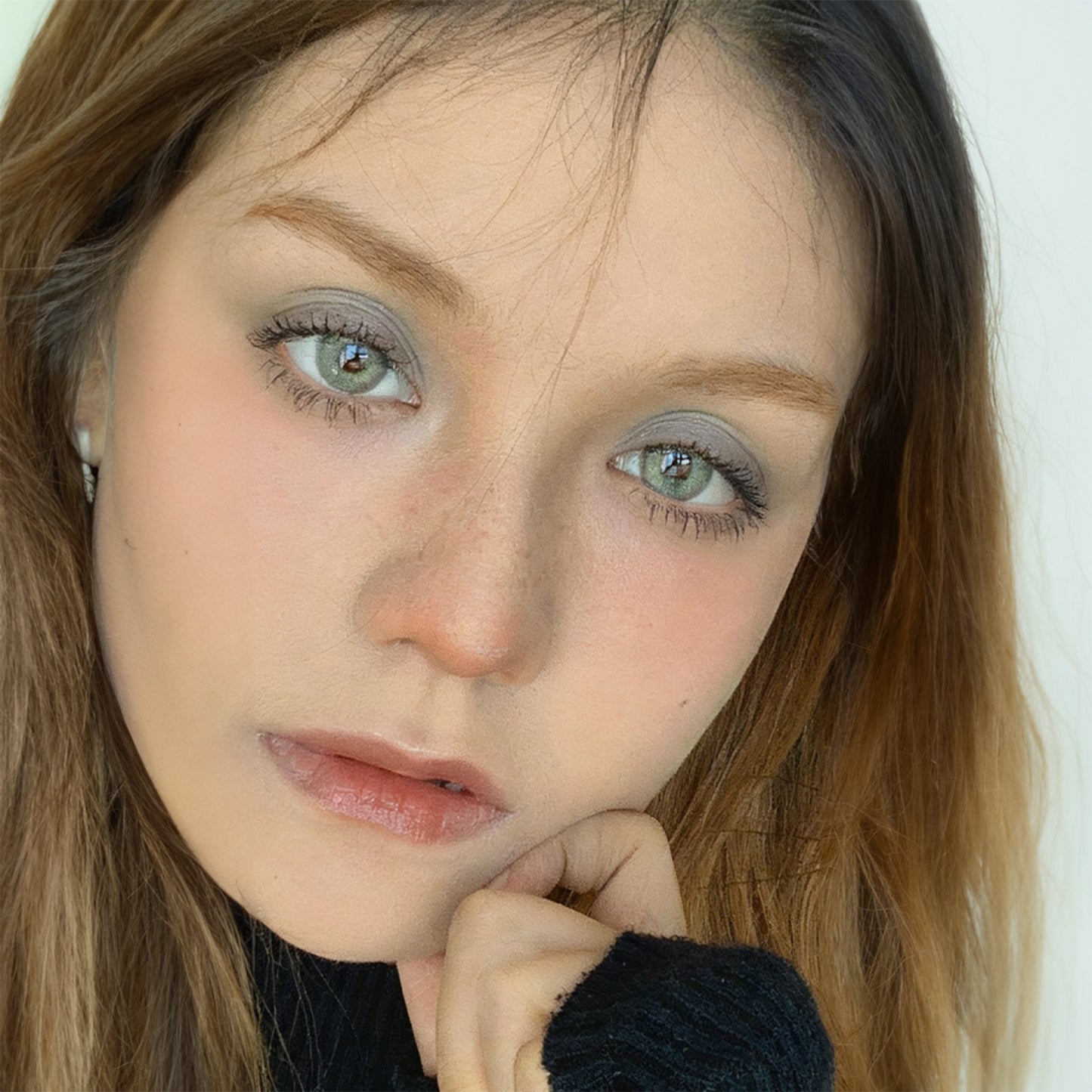 Jahreslinse Nature Green Model Tragebild