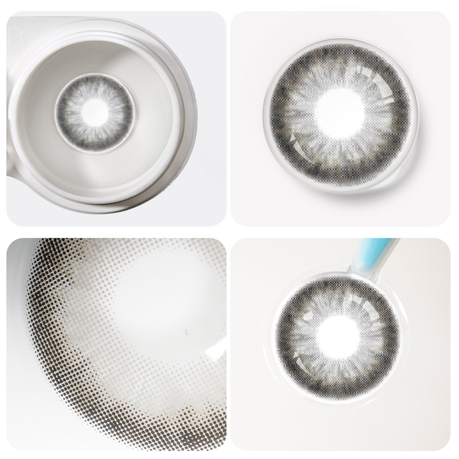 Jahreslinsen Smoky Grau Detail ansicht