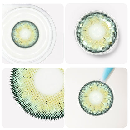 Jahreslinsen twilight green detailansicht