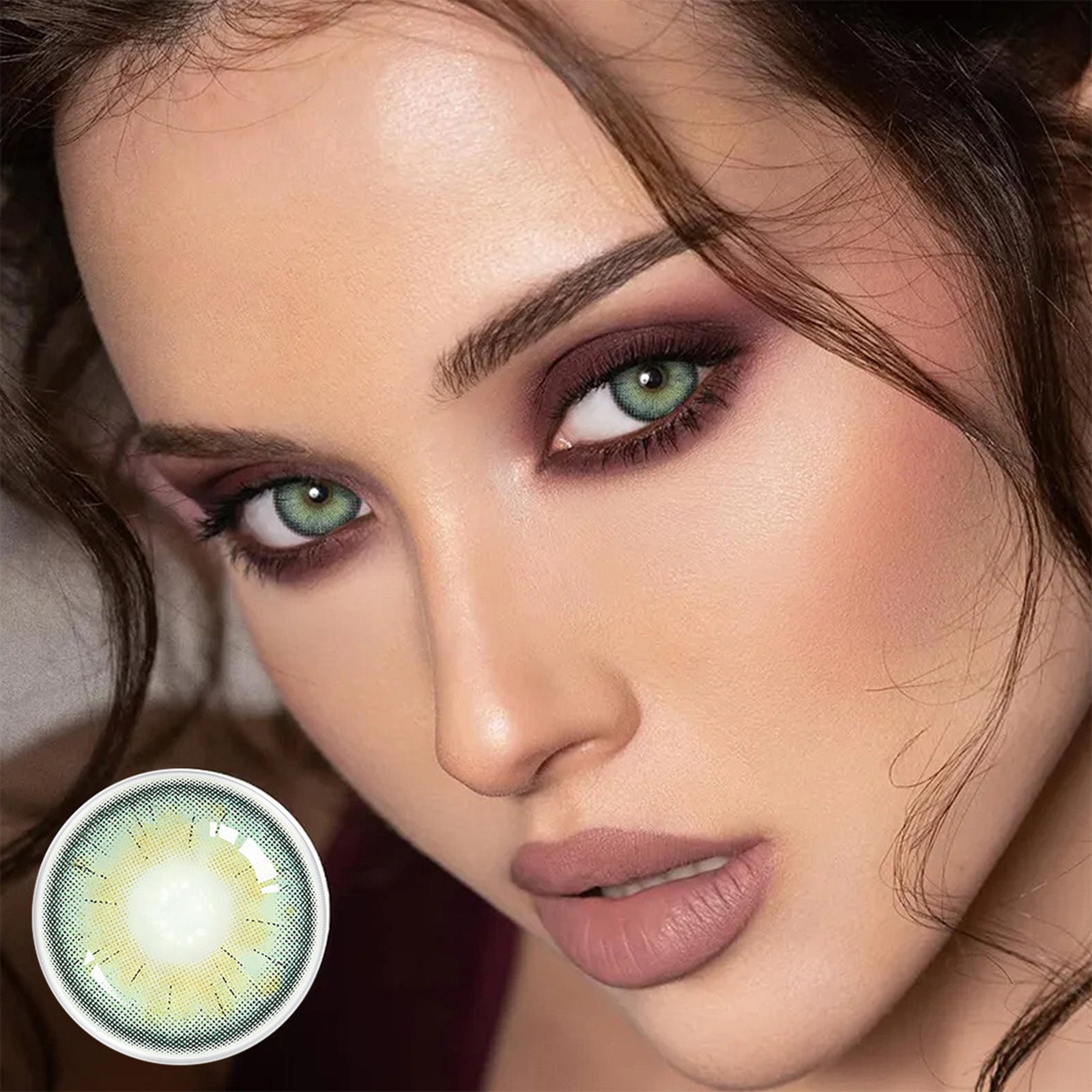 Jahreslinsen twilight green model tragebild